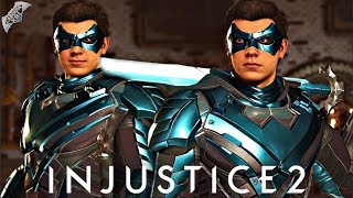 Injustice 2 Online  METALLIC NIGHTWING [upl. by Aduhey]