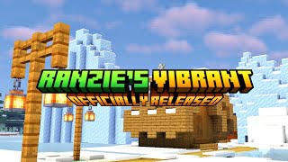 Ranzies Vibrant Shader V1 Officially Released  Shader for Minecraft PE 121 Android only [upl. by Animlehliw533]