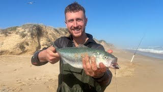 Fishing the Coorong for Australian salmon and mulloway 42 Mile south Australia [upl. by Pammie]