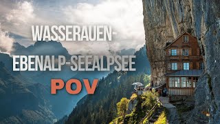 WasserauenEbenalpSeealpsee POV 4K [upl. by Haugen]