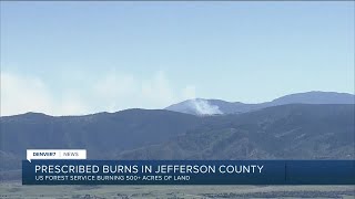 Prescribed burn near Green Mountain happening Wednesday [upl. by Drarej]