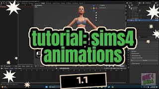 Sims4 Animation Tutorial  EP4 Creating a Pose using EA animations [upl. by Llehsor]