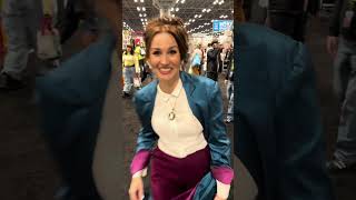 ran around new york comic con as agatha harkness cameo jenmarkham cosplay nycc agathaallalong [upl. by Hak]