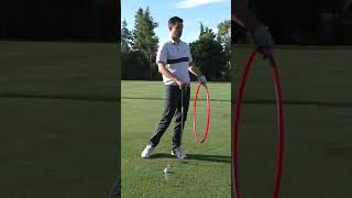 Connecting Swing Path To Low Point golf golftrainingaid golfswing golfcoach golflesson golfer [upl. by Lindell]