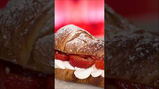 Strawberry Cheese Croissant [upl. by Eyot]