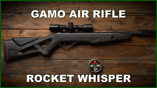 Best air rifle on the market GAMO AIR RIFLE ROCKET WHISPER  REVIEW [upl. by Fidole]