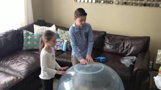 Crews first video Wubble bubble ball review [upl. by Aivlys]