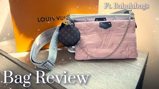 LV Maxi Multi Pochette Accessoires  Babalabagsco Review [upl. by Kissel433]