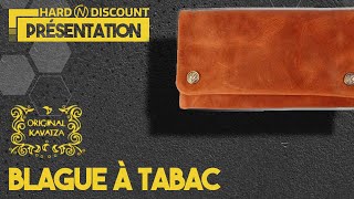 Blague à Tabac Kavatza avec support pour rouler [upl. by Refinnej]