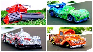 Disney Cars Toys Crash Omnibus Vol5 Stop Motion Animation  Ladybird TV [upl. by Fishbein]