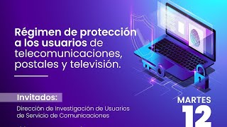 Regimen de protección a los usuarios de telecomunicaciones postales y televisión [upl. by Abra]