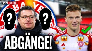 4 ABGÄNGE bei BAYERN XXLWENDE bei Joshua KIMMICH UNDAVTransfer FIX [upl. by Eladroc247]