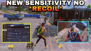 No Recoil Sensitivity Settings For Cod Mobile Battle  Cod Mobile Battle RoyaleTips amp Tricks [upl. by Laynad]