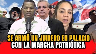 MARCHA PATRIOTICA PUSO A TEMBLAR ABINADER EN PALACIO [upl. by Aned738]