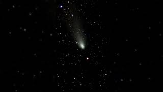 Close up of Comet C2023 A3 Tsuchinshan–ATLAS on a telescope 🔭🌠👽shorts telescope astronomy cosmos [upl. by Gladys939]