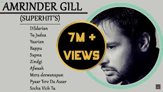 AMRINDER GILL SUPERHITS PLAYLIST  ROMANTIC AND SAD PUNJABI SONGS  SUPERHIT PUNJABI SONGS 2022 [upl. by Ivel]