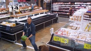 Impractical jokers  20 Pounds Watermelon Catch attempted  Full HD [upl. by Leunad]