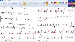 exercice 1 Système de Numération  convertir binaire en décimal [upl. by Torosian]