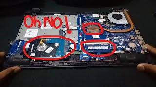 How to open hp laptop TPNC126 or what is inside your laptop [upl. by Bouzoun753]