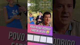 Mostrei o filme do Silvio Santos com Rodrigo Faro pro povo na rua [upl. by Anetta103]