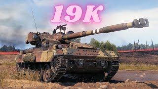 AMX 13 105  19K Spot  Damage amp AMX 13 105  World of Tanks Replays [upl. by Thorma]