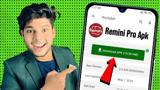 📥 Remini Mod Apk Download Premium Unlocked  How To Get Remini Subscription For Free  2025 [upl. by Prescott]