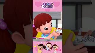 Recibí un regalo precioso☺️DoReMi Dálimi🌙nursery rhyme💛Animación🎹Canción🎠shorts [upl. by Aner]