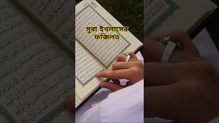 সুরা ইখলাসের ফজিলত 😇 islamicstatus mizanurrahmanazhari islmicshorts [upl. by Ardeen]