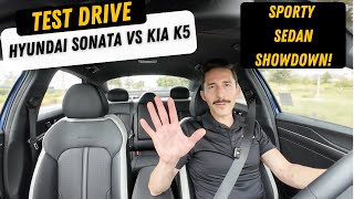 Hyundai Sonata vs Kia K5 Which Midsize Sedan Reigns Supreme [upl. by Aihsad836]