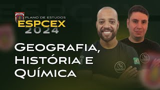 Plano de Estudos EsPCEx 2024  Geografia História e Química [upl. by Remot153]