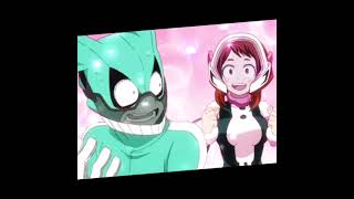 Ochaco and Deku edit myheroacademia ochaco deku anime [upl. by Norris]