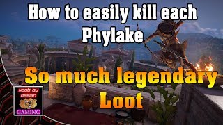 Assassins Creed Origins  All Phylakes kills with loot [upl. by Dygall]