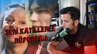 AMERİKALI AYNASIZ  2 SERİ KATİLLE RÖPORTAJ İZLİYOR [upl. by Anide441]