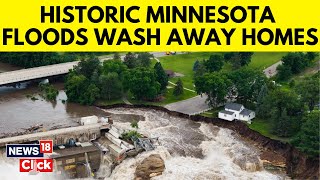 Minnesota Flood 2024 Updates  Homes And Memories Washed Away In Historic Minnesota Floods   N18G [upl. by Kalbli420]