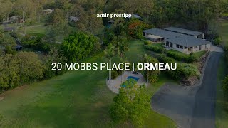 20 Mobbs Place Ormeau  Gold Coast Acreage Property  Amir Prestige [upl. by Eynenihc]