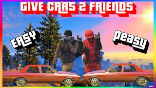 EASIEST GIVE CARS TO FRIENDS GLITCH WORKING AFTER PATCH 168 [upl. by Fachini]