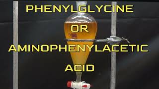 STRECKER SYNTHESIS PHENYLGLYCINE [upl. by Ymij]