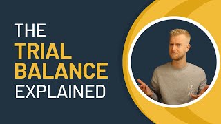 The Trial Balance Explained 2024 Including EXAMPLE [upl. by Jentoft]