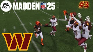 An Absolute Shootout  Madden 25 Commanders Franchise EP3 [upl. by Eanej953]