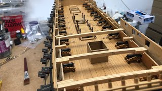 The Most Difficult Model Ship To Ever Build  172 HMS VICTORY 03 [upl. by Beckie439]