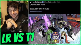 Caedrel Announces T1 VS Los Ratones Red Bull League of its Own [upl. by Anem924]