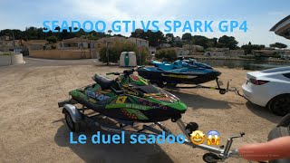 SEADOO SPARK 120 VS SEADOO GTI 170  Les meilleurs JetSki 🏝️✨💦 [upl. by Lemuelah]