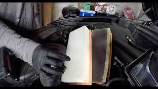 Q5 Engine Air Filter Replacement [upl. by Vernen266]