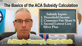 How The ACA Subsidy Is Calculated [upl. by Htebsil250]