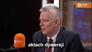 Minister Tomasz Siemoniak w audycji „Sygnały dnia” w Programie 1 Polskiego Radia – 24102024 r [upl. by Ellene]