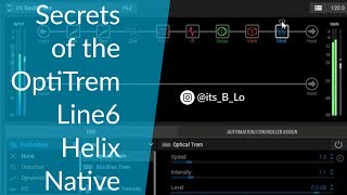 Line 6 Helix Native Secrets of the OptiTrem Revealed [upl. by Leckie]