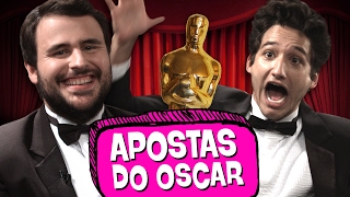 OSCAR 2017  APOSTAS DO PIPOCANDO [upl. by Letrice]