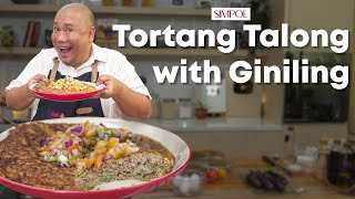 Homemade Tortang Talong with Giniling Recipe  Chef Tatung [upl. by Sackey]