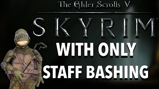 I attempted to beat Skyrim with a wooden stick [upl. by Singhal]