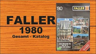 FALLER Gesamt  Katalog 1980 169 4K [upl. by Isaiah]